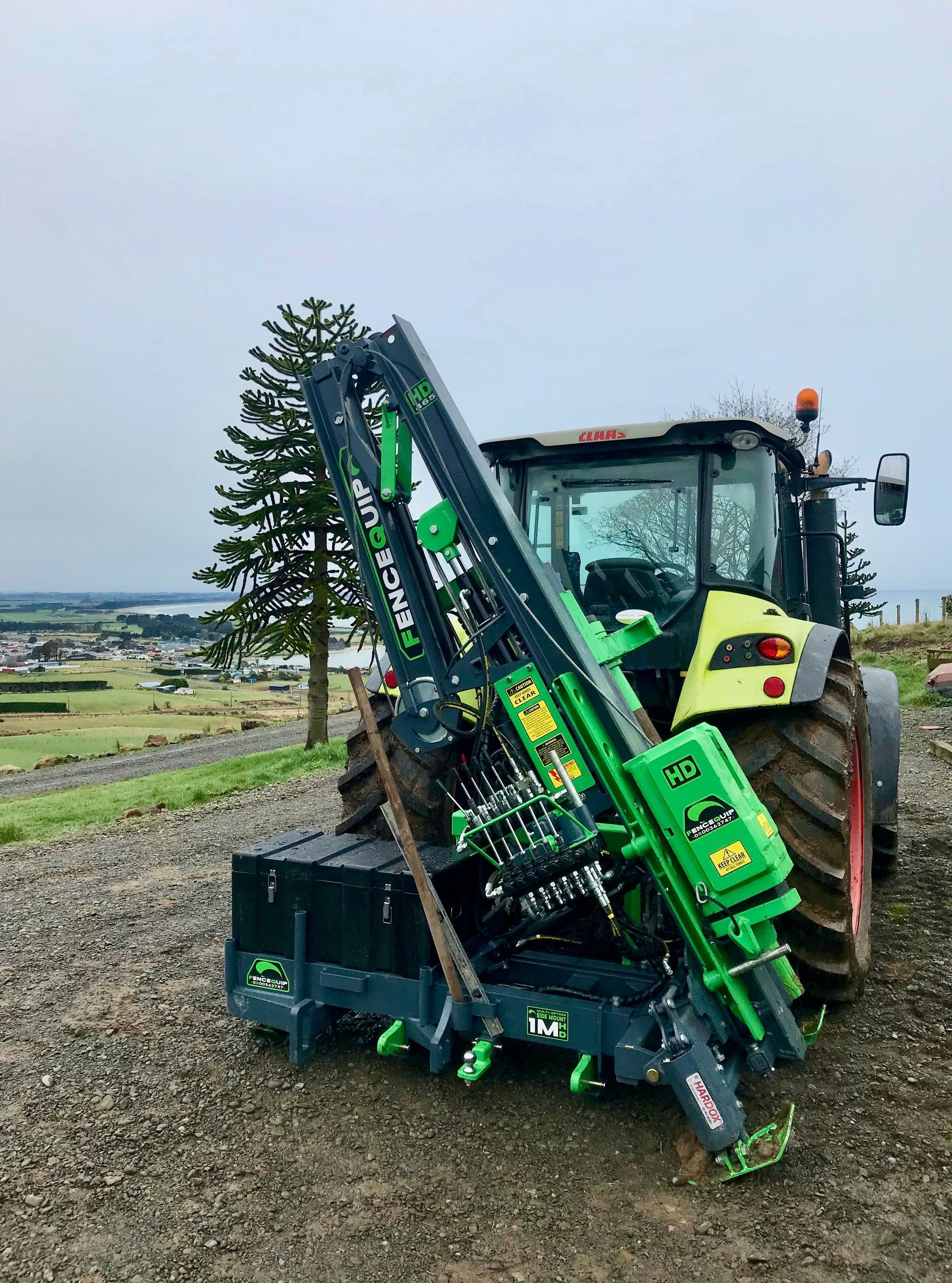 Post Driver Construction HD - Contractors Post Driver – FENCEQUIP NZ LTD